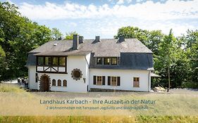 Landhaus Karbach mit Gartensauna und Hottub